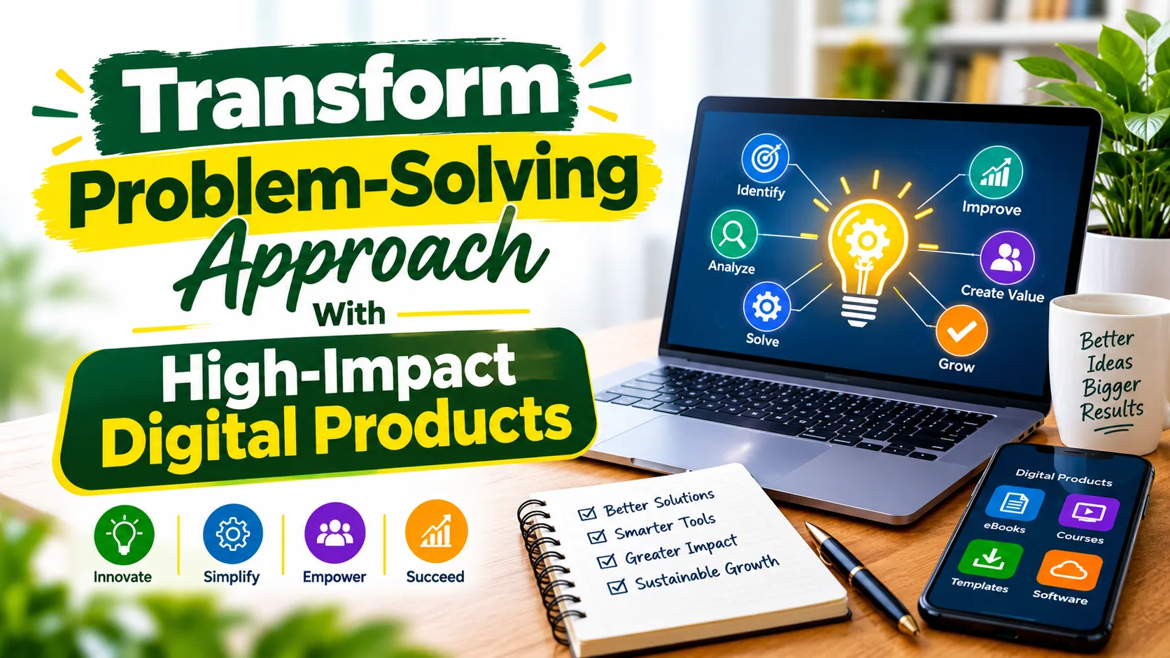Transform Problem-Solving Approach With High-Impact Digital Products